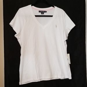 U.S. Polo Assn t-shirt, white, XL